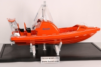 custom made model of 快速救援艇及艇架